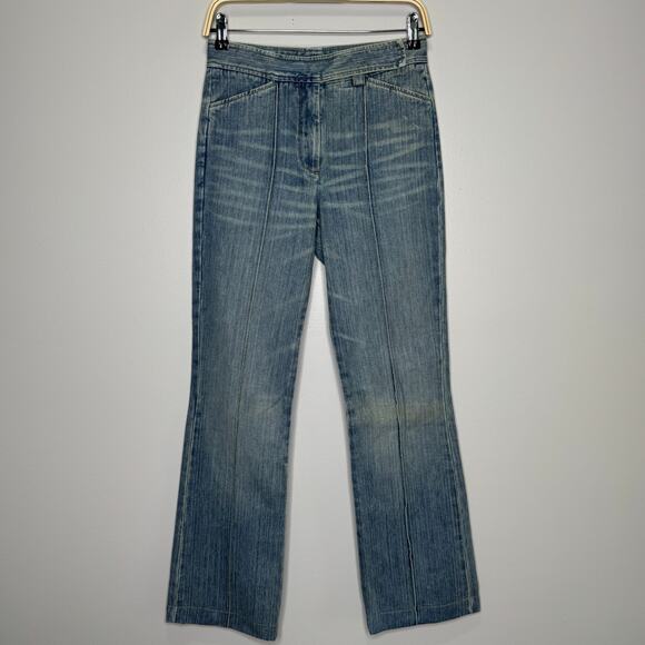 Vintage DKNY denim bootcut jeans size 4 - Picture 1 of 4